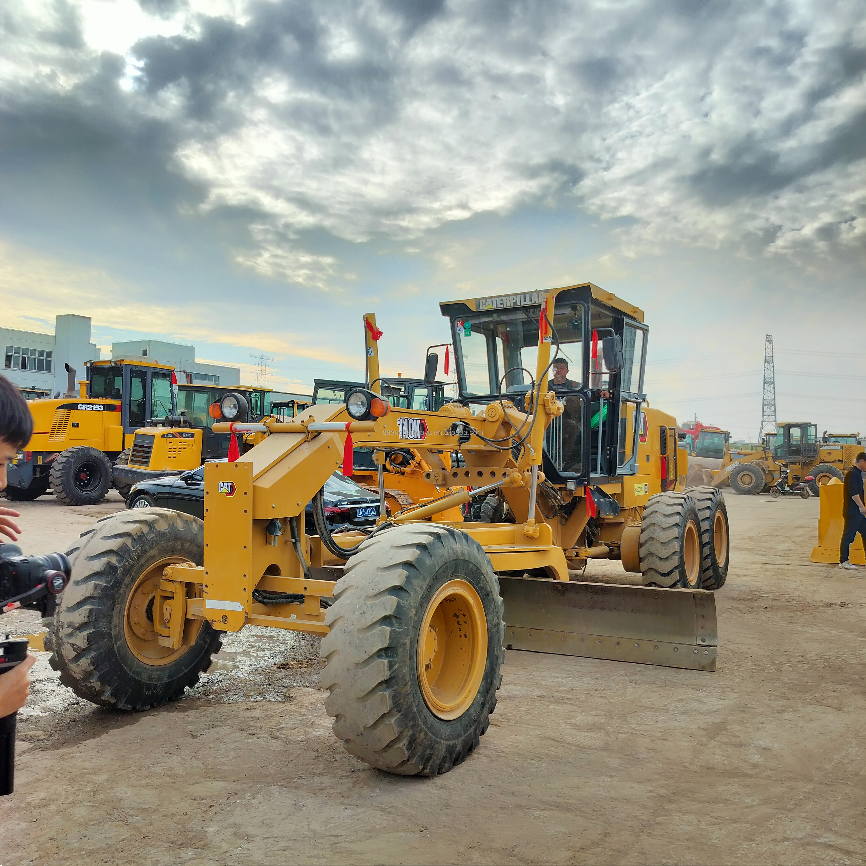 Original cat machinery second hand 140k cat grader/140h 140k 140m 140g 140 14g 14h motor grader