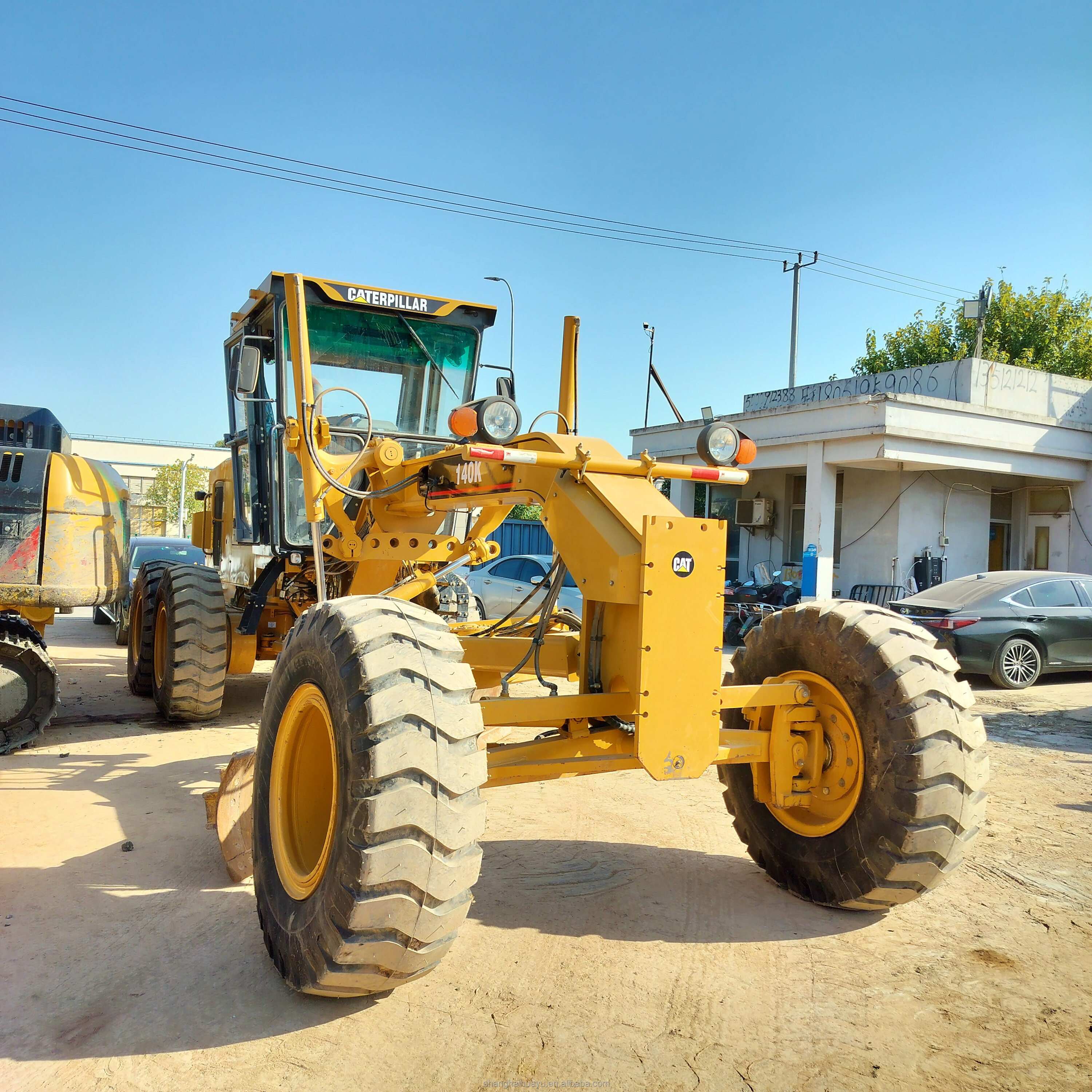 Original cat machinery second hand 140k cat grader/140h 140k 140m 140g 140 14g 14h motor grader