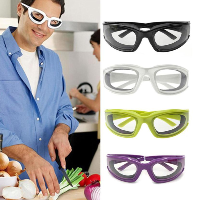 Sports Cycling Sunglasses Onion Eyeglasses Onions Chopping Tear Free Protector Kitchen Tool Eye Protective Glasses