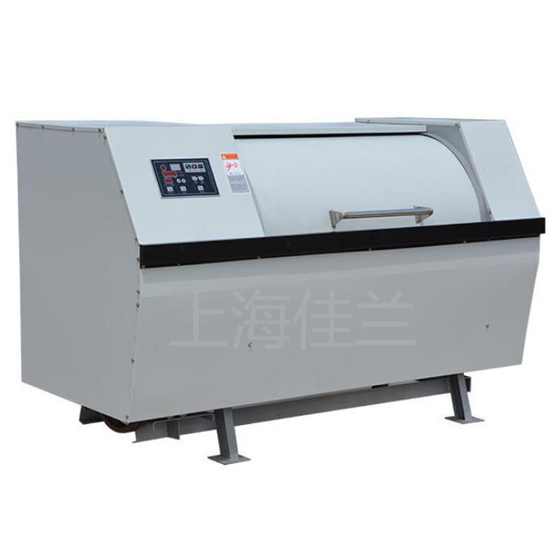 Horizontal washing machine, horizontal industrial washing machine, water washing machine