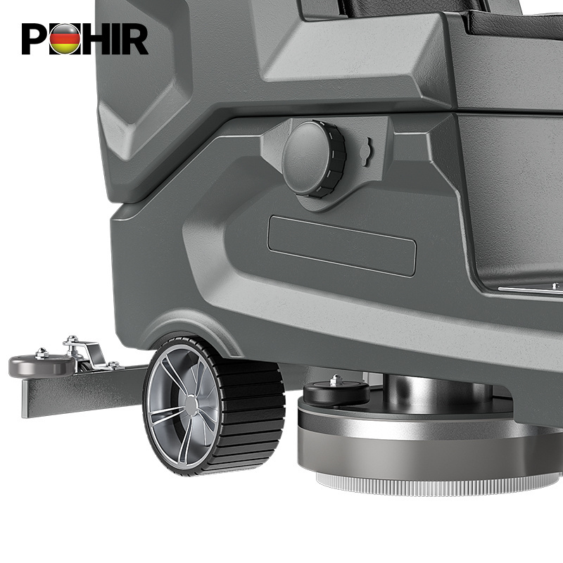 POHIR-760 Intelligent Automatic Industrial Drive Epoxy floor rubber floor marble Floor Scrubber