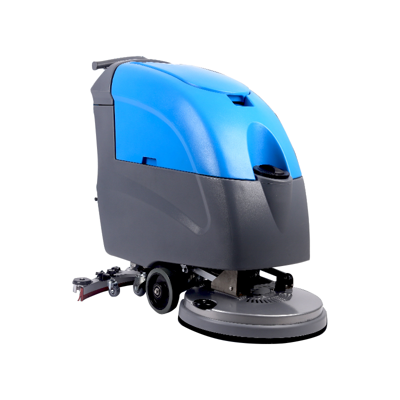 Automatic Walk Behind Industrial Cleaner Wash Machine Floor Cleaning Scrubber