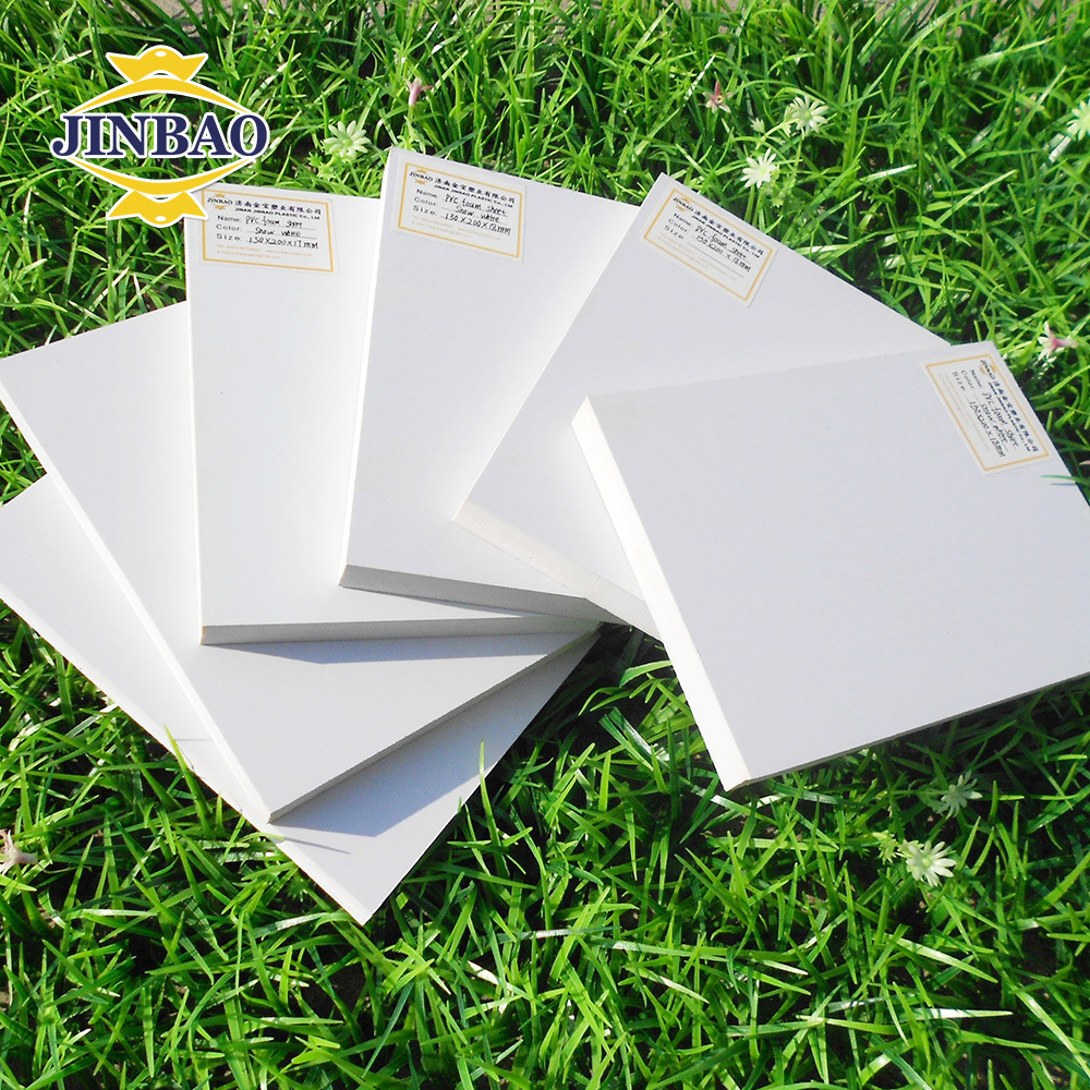 JINBAO  high quality pvc foam core sheet 5mm pvc foam board for screen printing