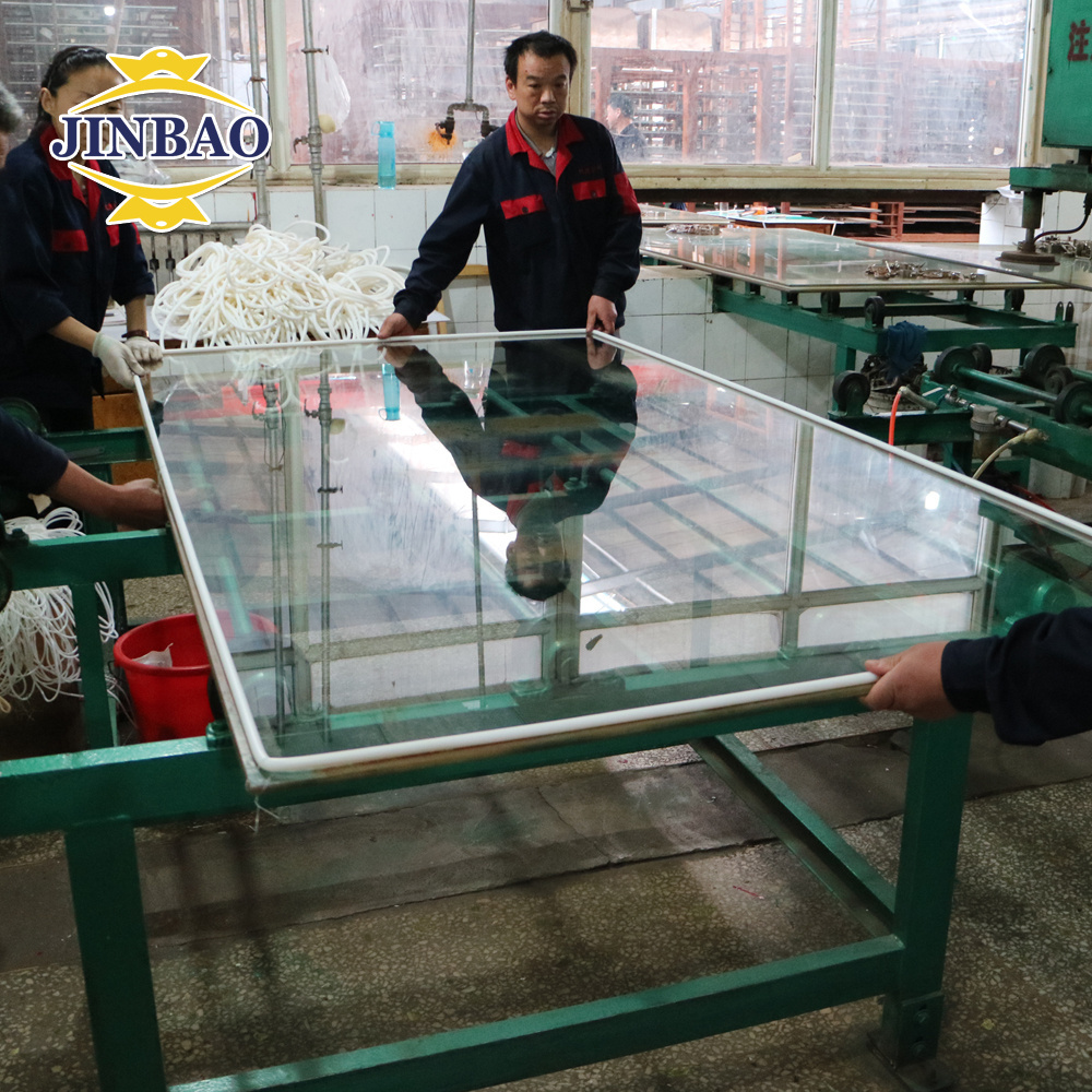 JINBAO 3mm 8mm factories sale ribbed thick solid surface color cast roof  large clear acrylic sheet