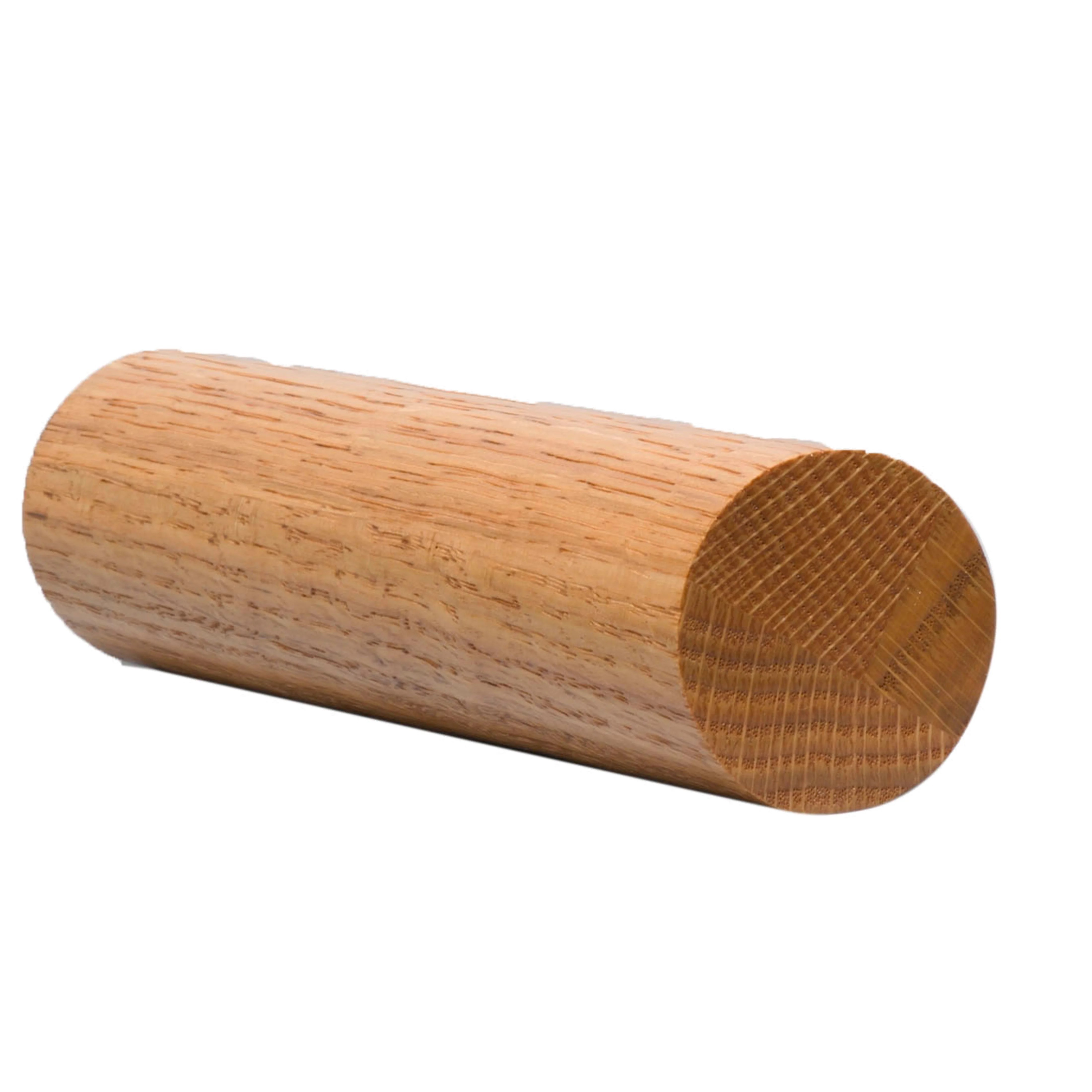 Bending Handrail Indoor Oak Round Handrail Wooden Railings Rails Stair parts for Home Building