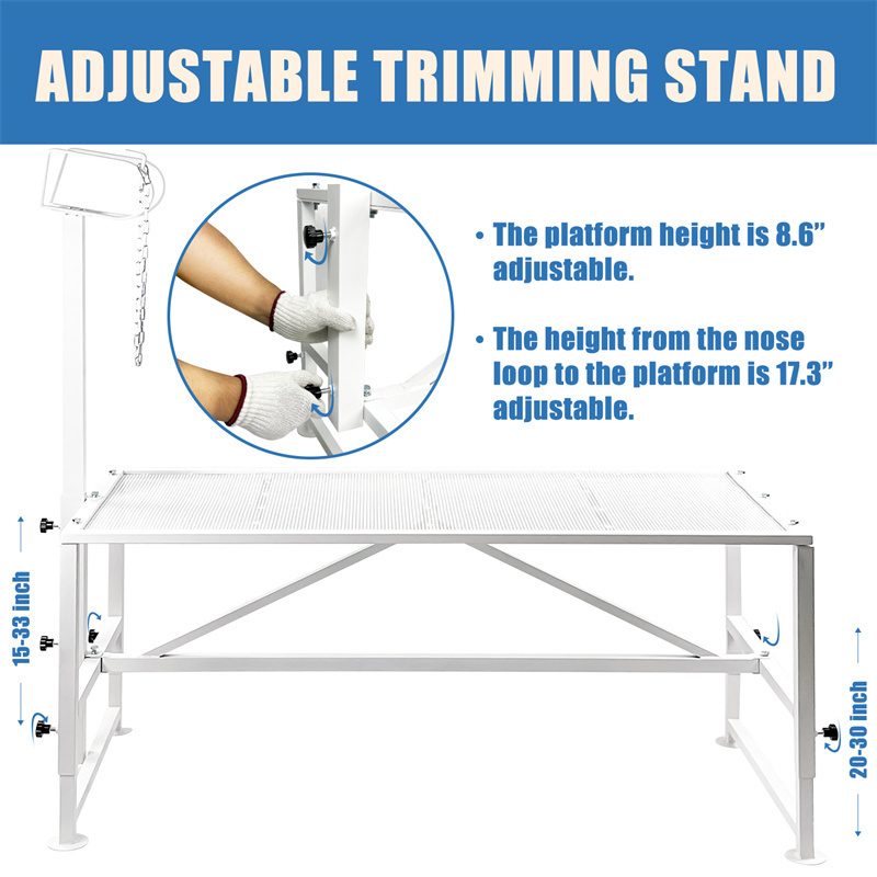 Bed Goat Milking Stand Livestock Steel Trim Trimming Stand For Trimming Hooves And Shearing Sheep