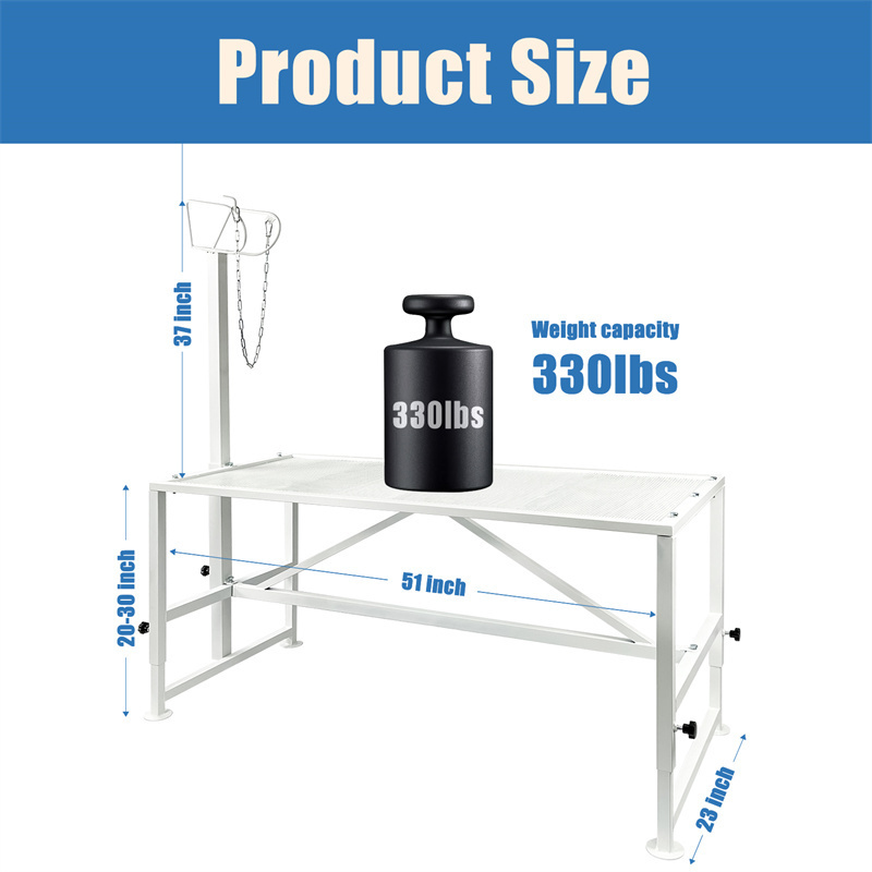 Bed Goat Milking Stand Livestock Steel Trim Trimming Stand For Trimming Hooves And Shearing Sheep