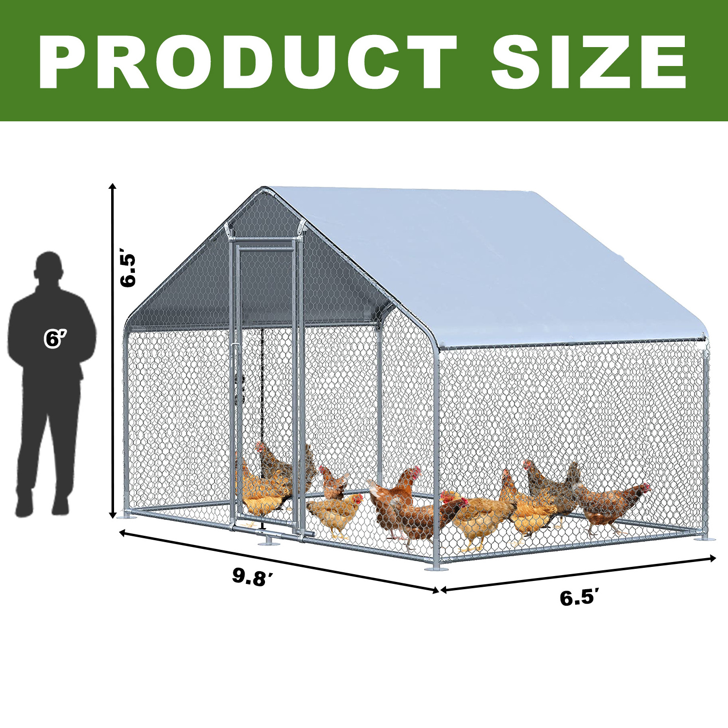 Wholesale Designer Poultry Turkey Cage Outdoor Prefabricated Indoor Cages Chicken Coop For Goose