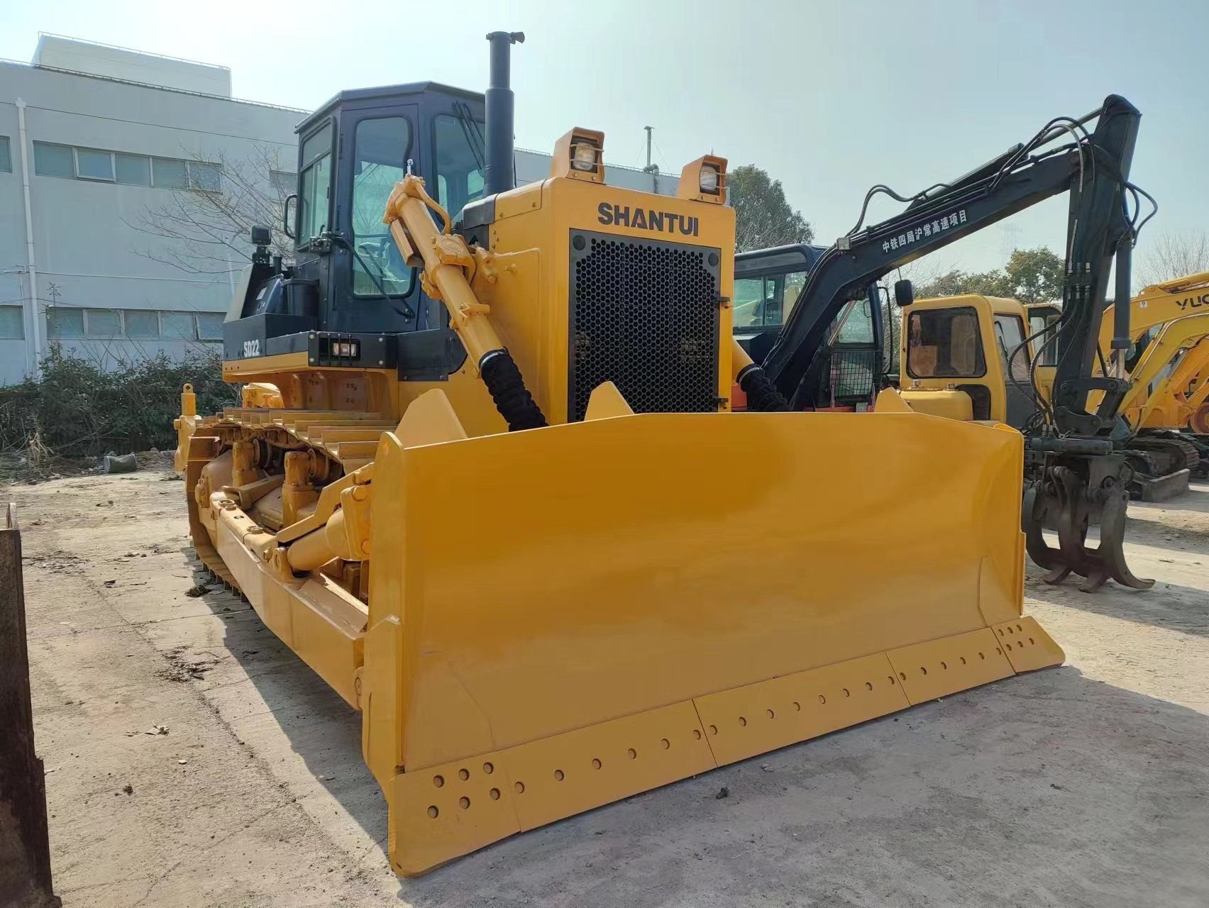 Inventory new bulldozer Shantui SD22 used bulldozer small bulldozer mini dozer for sale