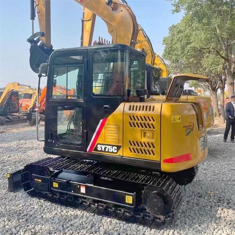 Good condition Second hand Used excavator China SANY SY55C SY60C SY75C SY95C SY135C SY215C in Shanghai