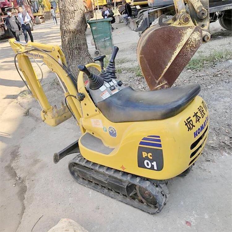 Good condition made in Japan used komatsu pc01 mini excavator in Shanghai