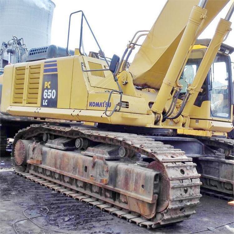 Good condition earth-moving machinery used komatsu excavator 650 japan original pc650 used mining excavator for sale