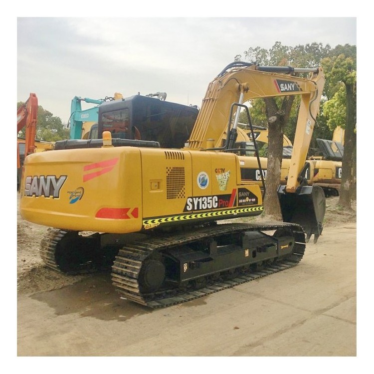 Good condition 2021 year model Chinese sany 13 ton excavator sy135c for sale