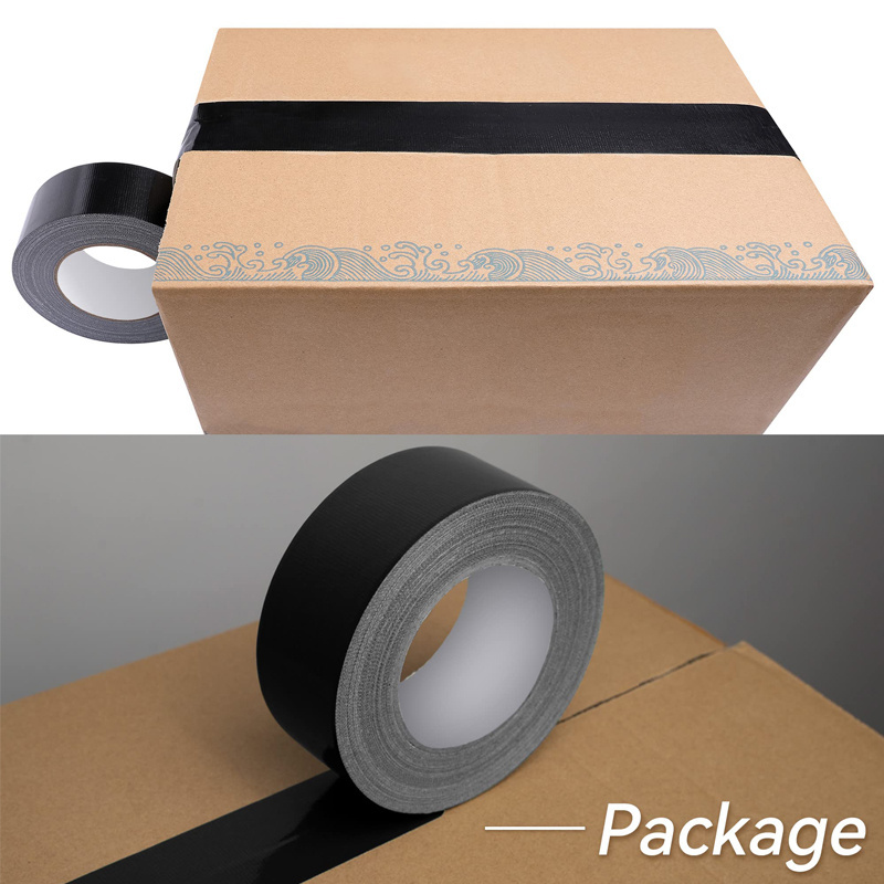 Multi-Purpose Super Strong Waterproof Flexible Black Heavy Duty Duct Tape