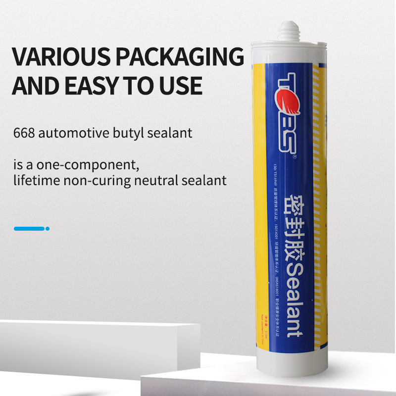 TOBS 310ml 5gallons 55gallons 668 Automotive Butyl Silicone Adhesives & Sealants