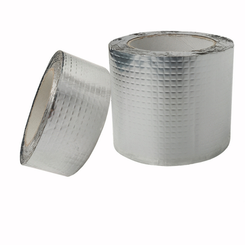 Waterproof Aluminum Foil Adhesive Butyl Tape for Roof Repair,Window Sealing,Water Pipe Leakage