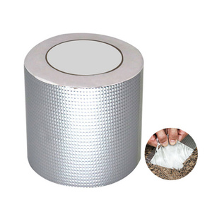 Waterproof Aluminum Foil Adhesive Butyl Tape for Roof Repair,Window Sealing,Water Pipe Leakage