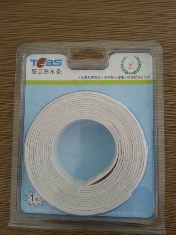 PE Tape Caulk Strip PVC Self Adhesive Caulking Sealing Tape for Kitchen Sink Toilet Bathroom Shower and Bathtub