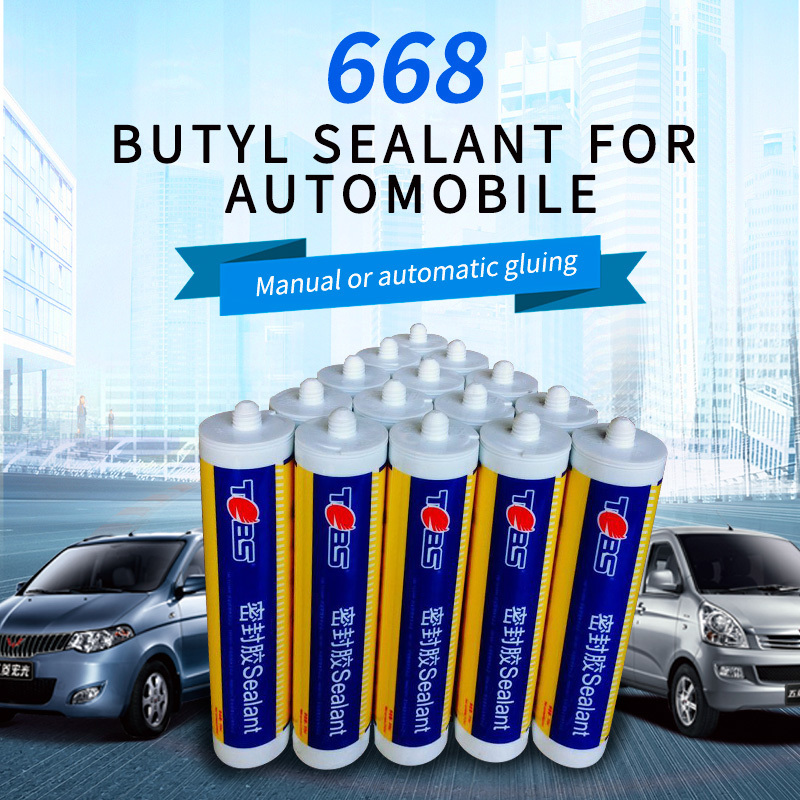 TOBS 310ml 5gallons 55gallons 668 Automotive Butyl Silicone Adhesives & Sealants