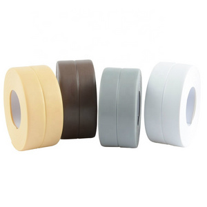 High Quality Acrylic Tape PE PVC Butyl Tape Self Adhesive Waterproof and Mildew Proof Tape Caulk Strip For Kitchen Bathroom