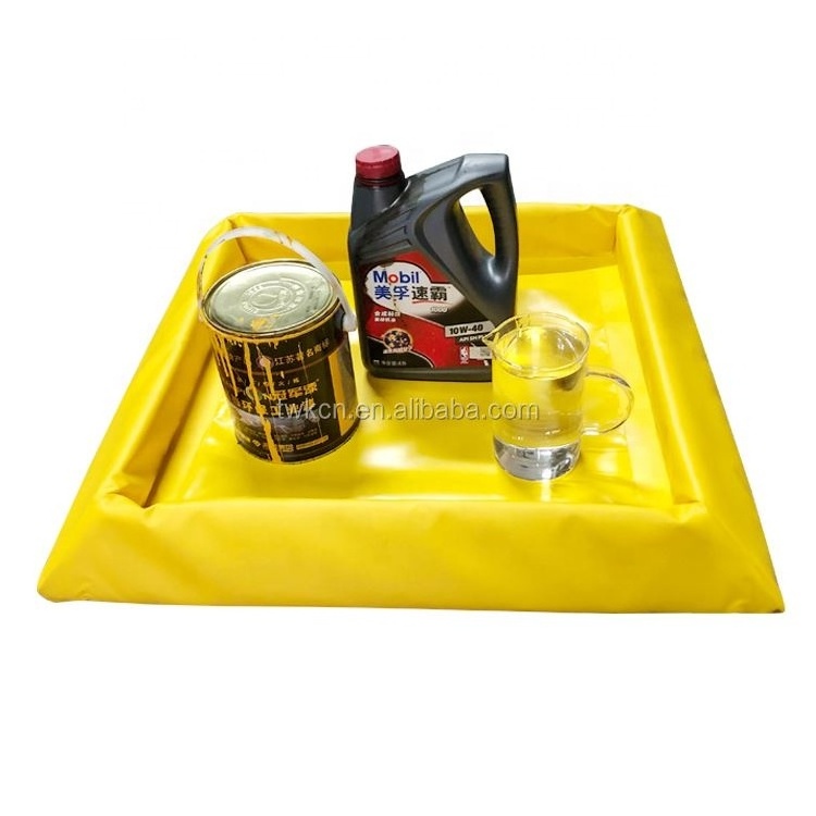 Portable Flexible Lab Trolley  Proof Chemical Spill Tray spill containment tray