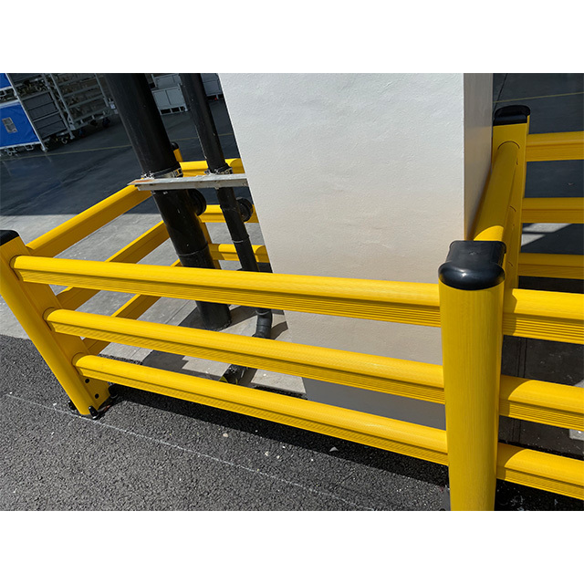 guard protector Guardrail post for pallet packing transportation and warehouse use Guardrail parking barrier