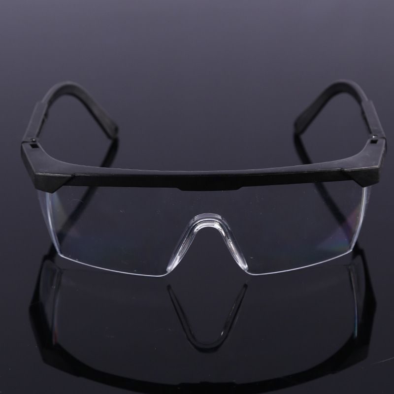 fogless work safety Clear frame wraparound anti dust scratch transparent industrial eye safty work protective safety goggles