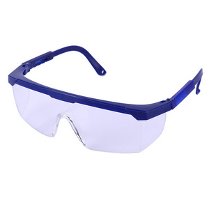 fogless work safety Clear frame wraparound anti dust scratch transparent industrial eye safty work protective safety goggles