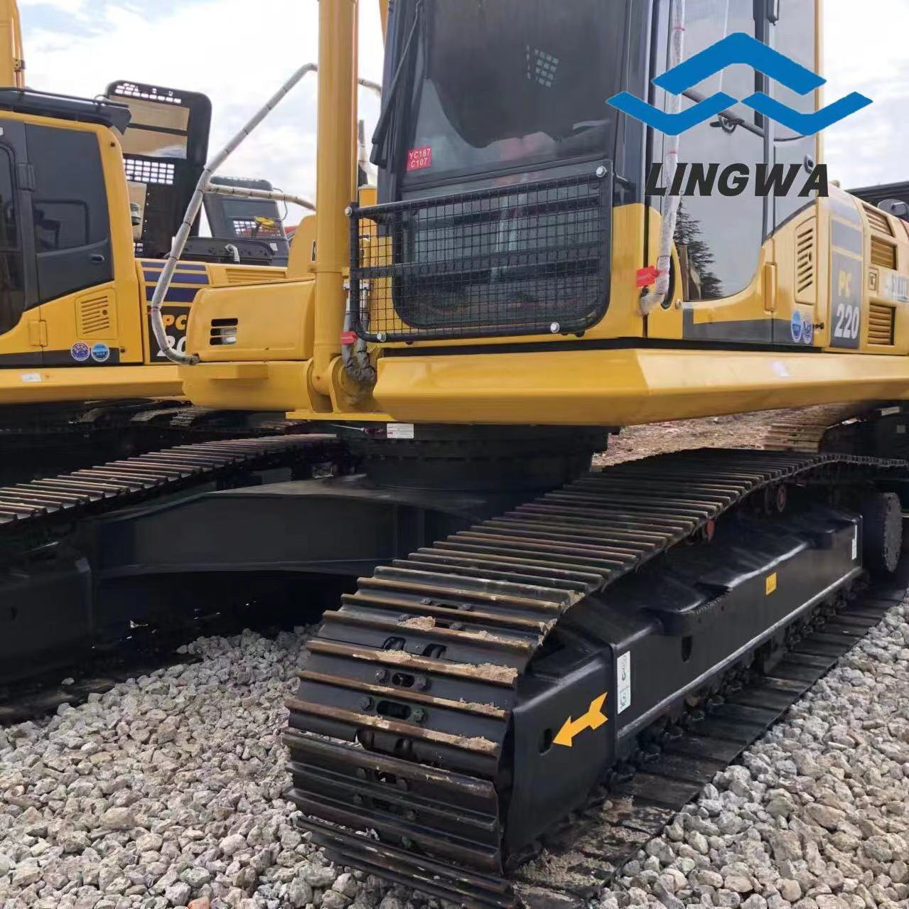 Used Good Condition Komatsu PC220-8 200 210  Original Japan Cheap Used Excavators in stock for sale