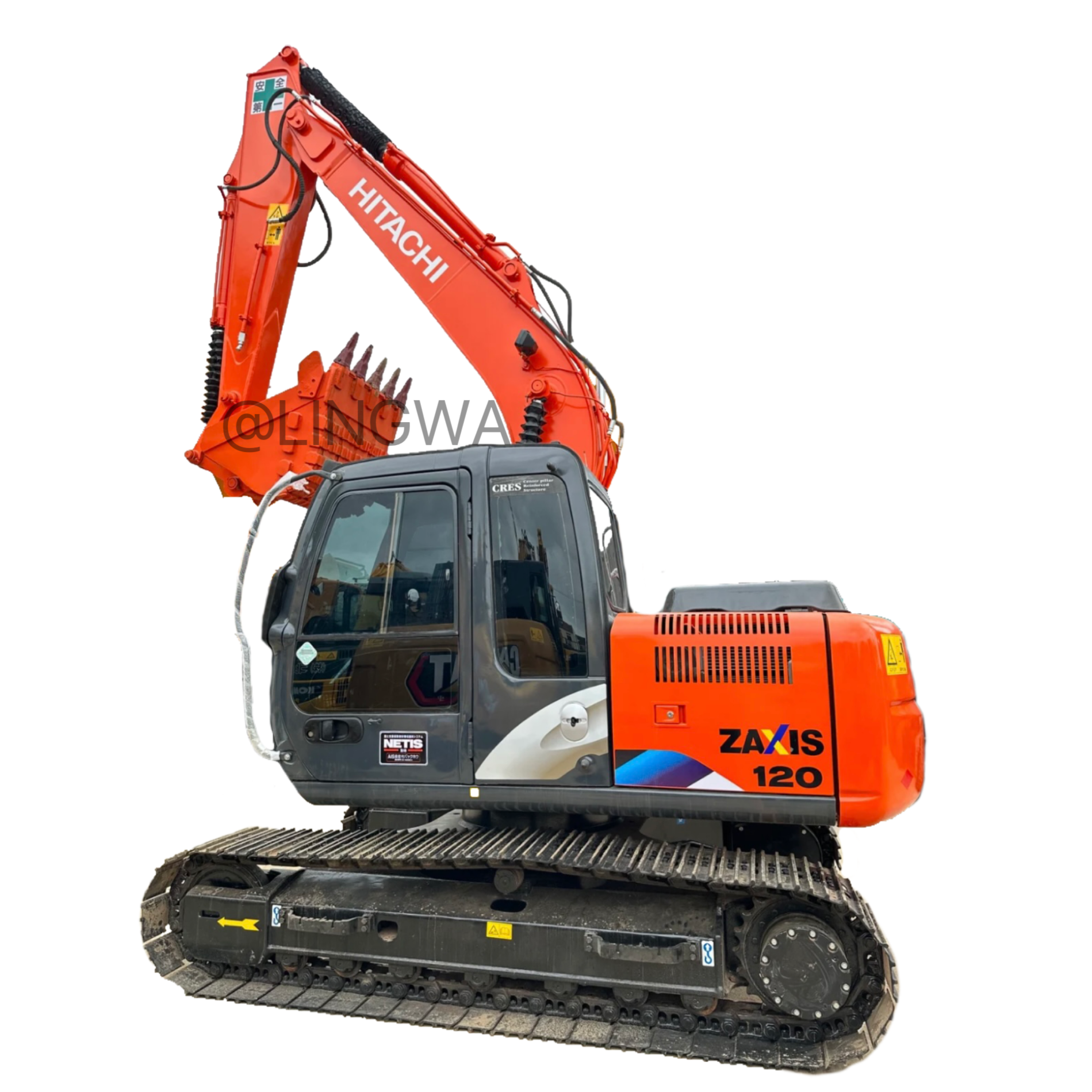 High performance Used Crawler excavator 12ton Hitachi120 cheap sale,12 ton second-hand Japan engine Hitachi ZX120