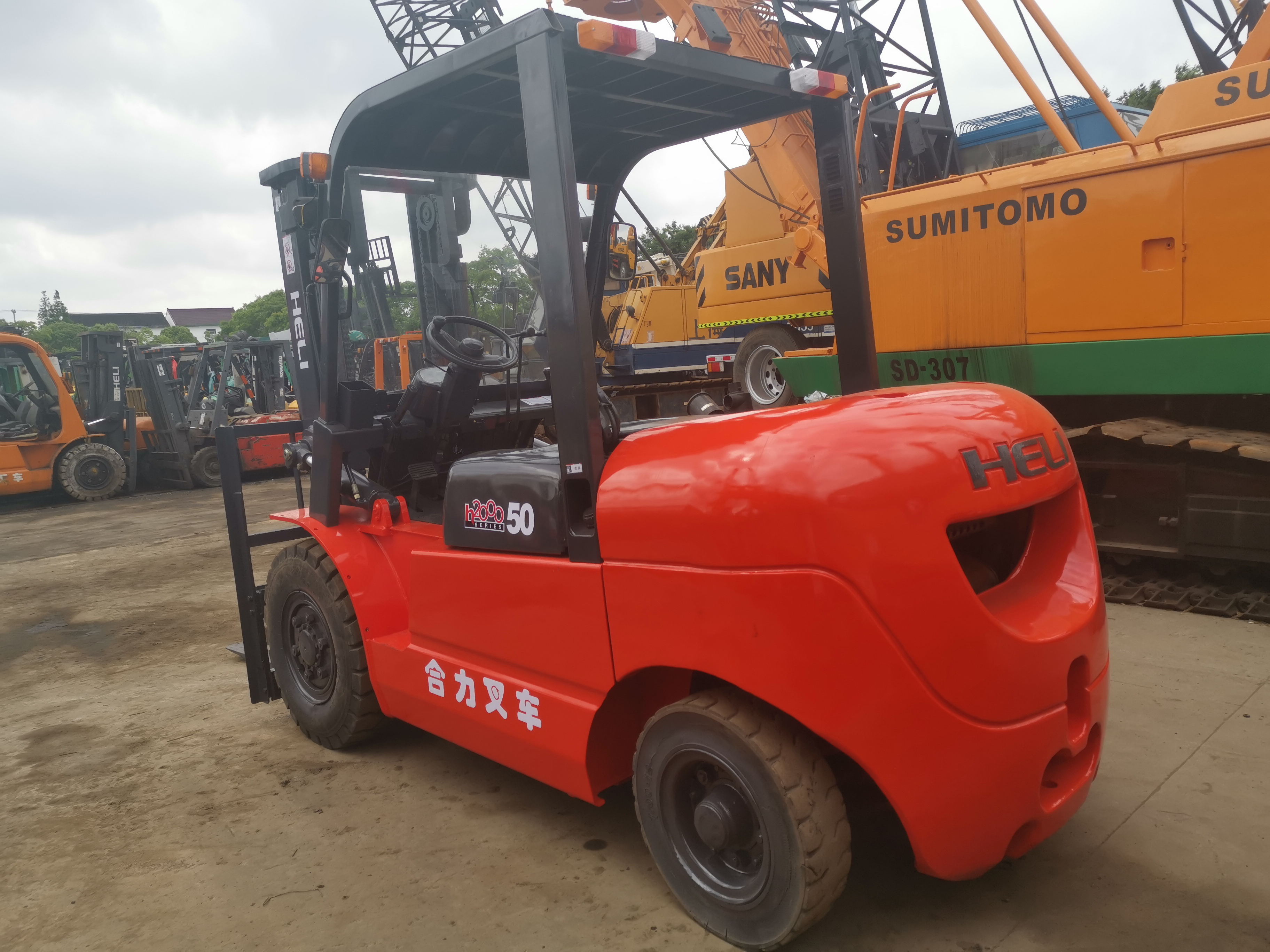 HELI 5ton cpcd50 Forklift CPCD50/CPCD30/CPCD35 Diesel Forklift  5t forklift for Sale