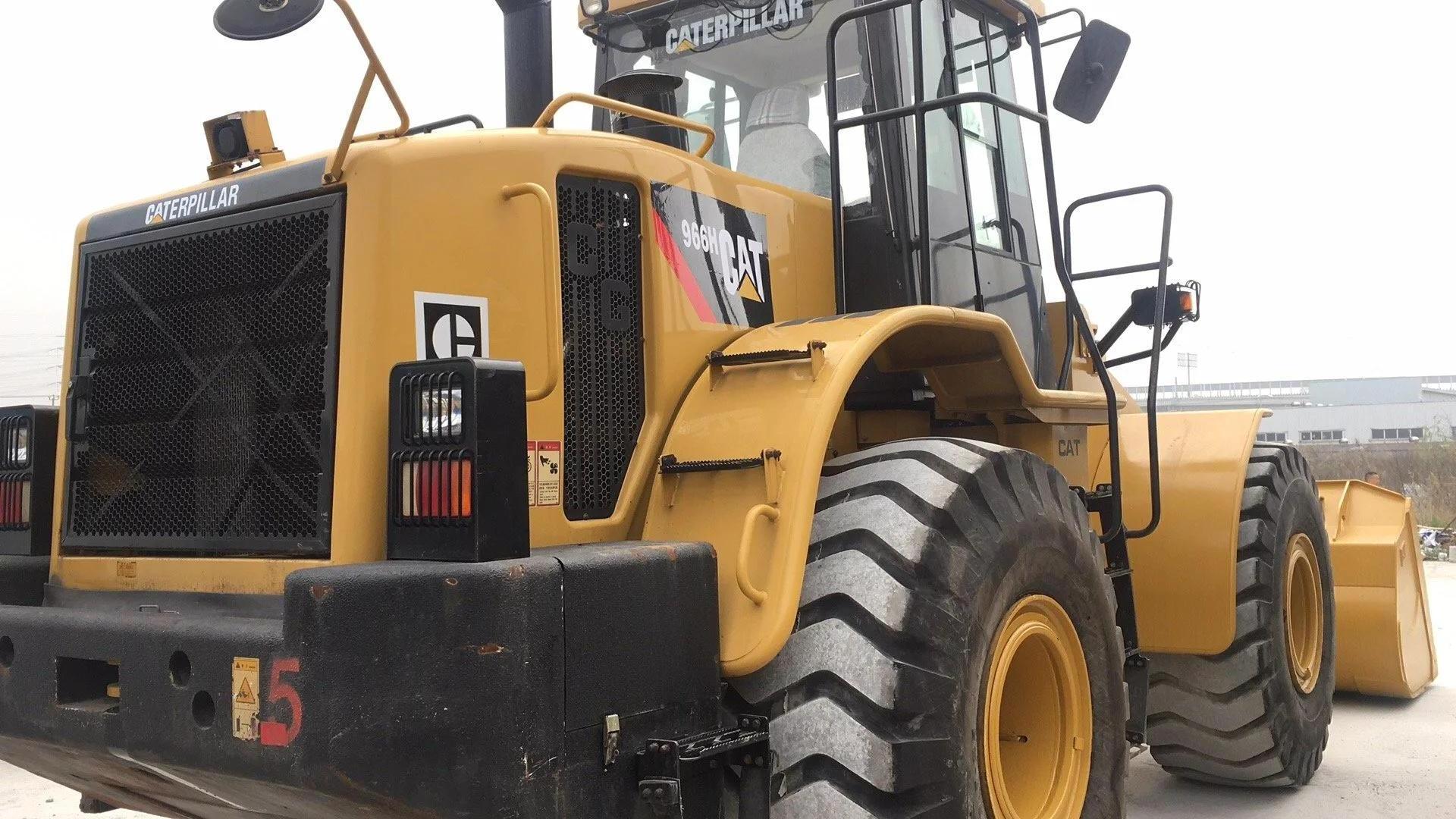 Second hand machine equipment caterpillar 966H cheap front loader price/used cat charger 966h for hot sale