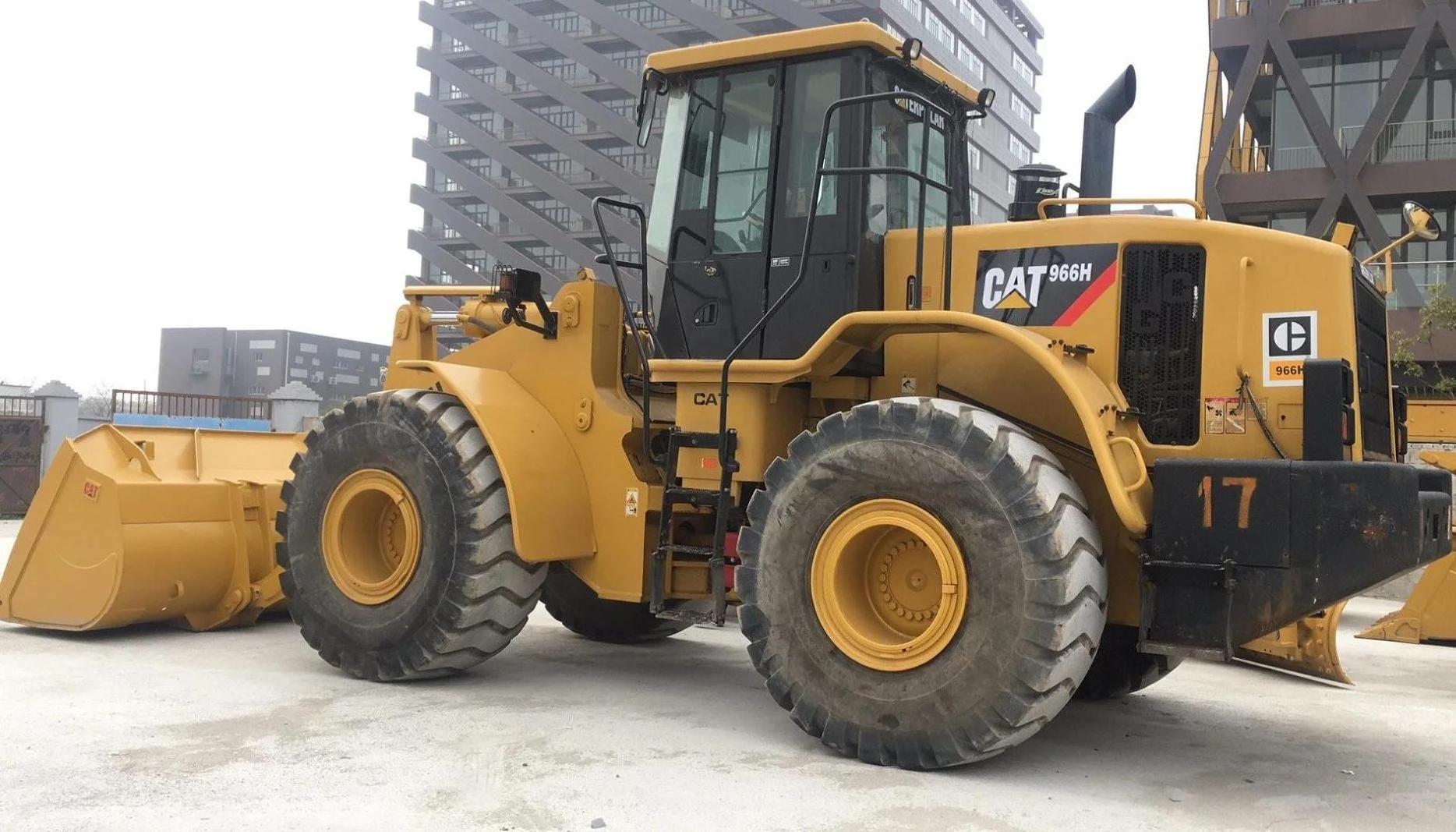 Used Good Condition CAT Wheel Loader 966H Used Wheel Loader China Provided Front Loader Used Engineering & Construction