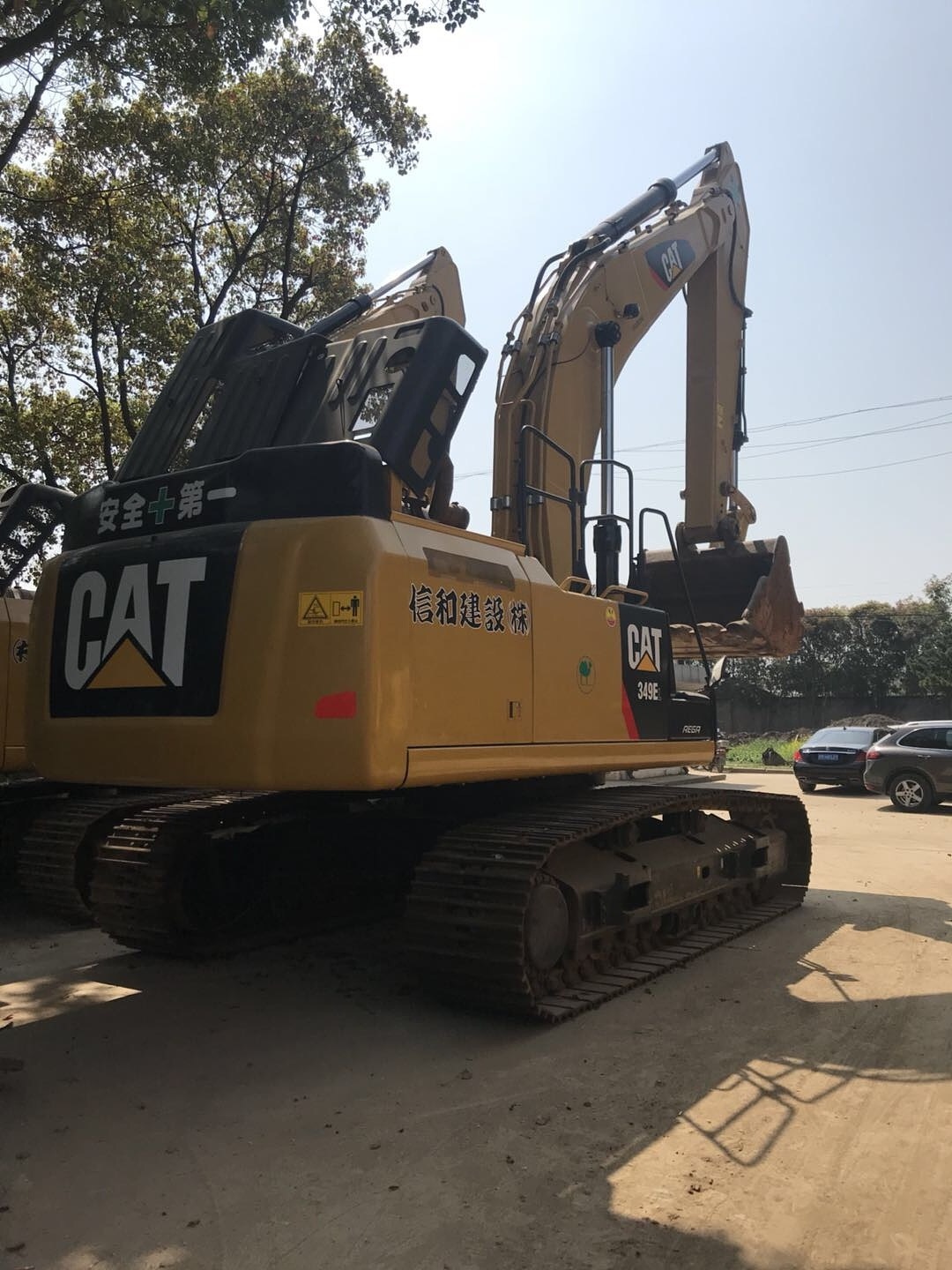 Machine engineering machinery cat 349e crawler excavator cat 349d used 349 cat excavator discount