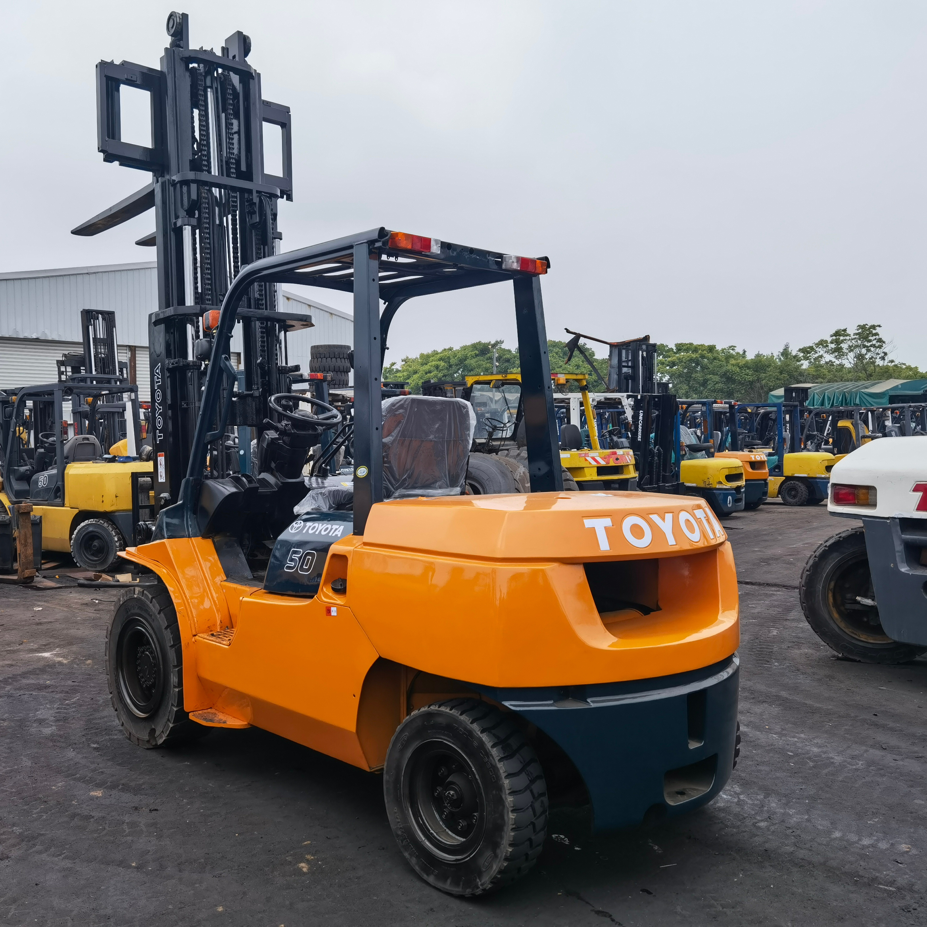 Good Lifting Machinery 5 ton forklift Used Toyota 5 ton FD50 7f50 8f30 3tons forklift 5tons Diesel Forklift For Sale