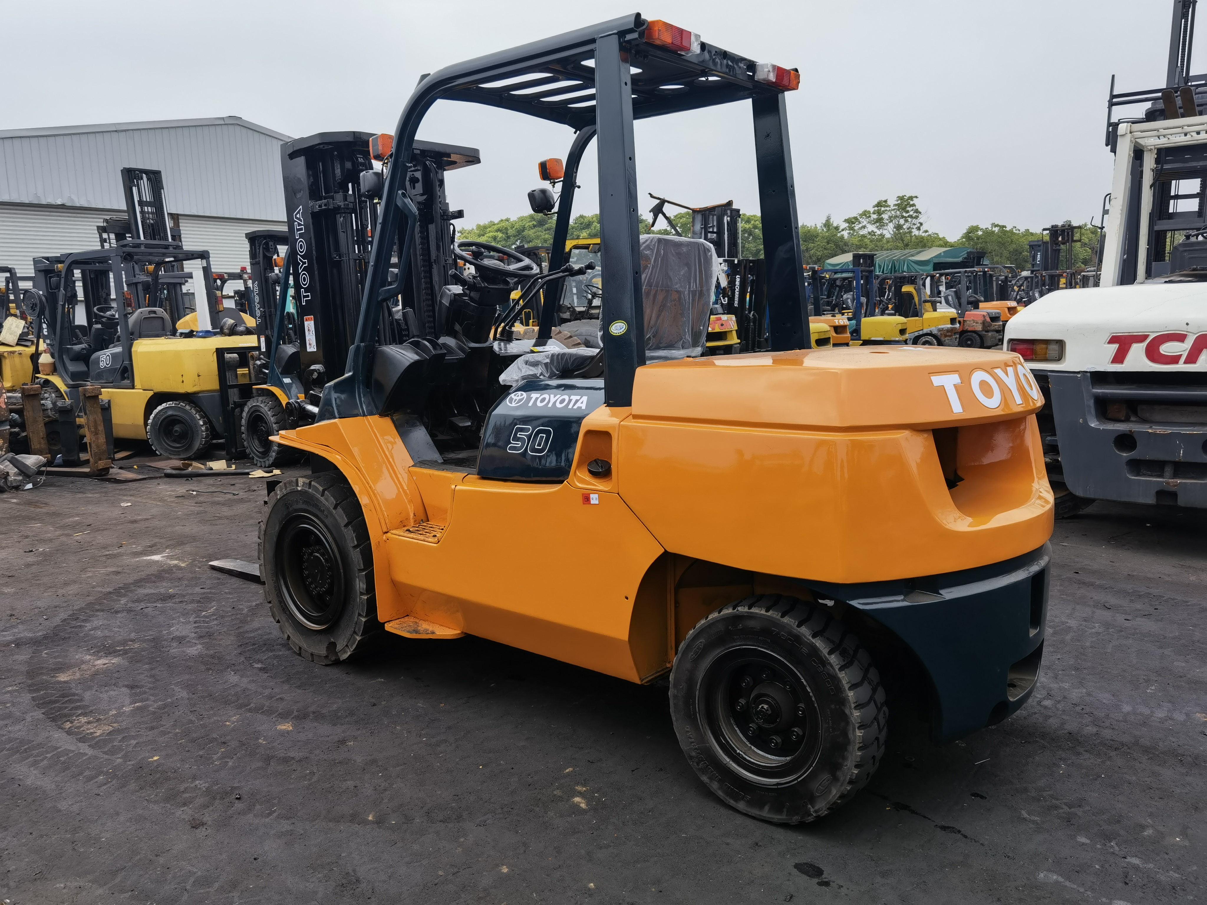 Good Lifting Machinery 5 ton forklift Used Toyota 5 ton FD50 7f50 8f30 3tons forklift 5tons Diesel Forklift For Sale