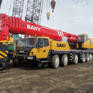 Used truck crane sany stc1000 100 ton mobile crane hydraulic boom arm 4x4 truck mounted crane STC250 STC750 STC800 on sale