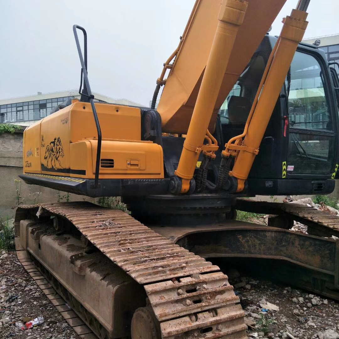 Low Hours Hyundai 375lc-7t Korea Imported 40ton Used Excavator 350 375 385 395 digger for sale