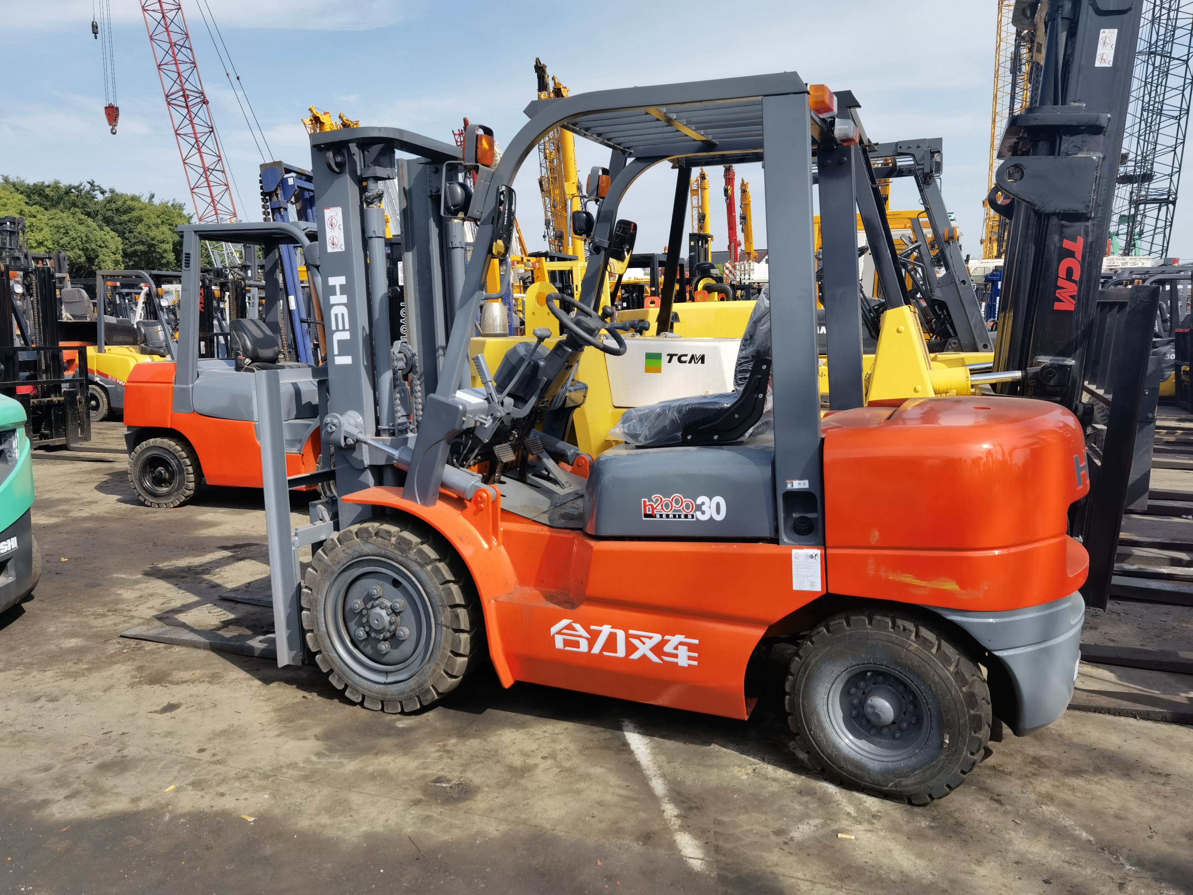 Factory price forklift diesel 3 ton Heli Everlift 2TON 2000KG 3M Diesel forklift  HELI CPCD30 forklift diesel cpcd20 for sale