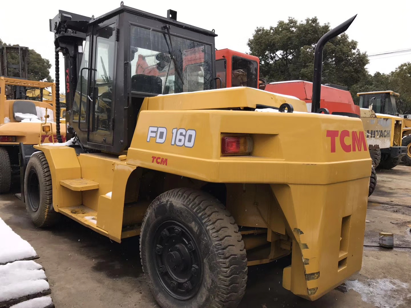 TCM Forklifts 16ton 16 ton 15ton 15 ton Diesel Forklifts 12 Industrial Truck Duty Price For Sale