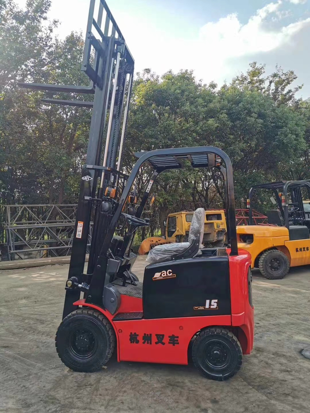 Hangcha CPD15 Electric Forklift with Li-ion Power 1.0 2 tons 3tons 3.5t small forklift on sale