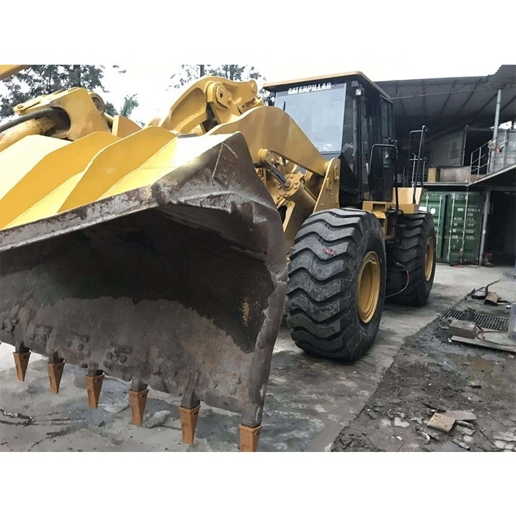 Longhua factory direct sale Used cat 966H wheel loader caterpillar Front wheel loader 950H 950 966H for sale