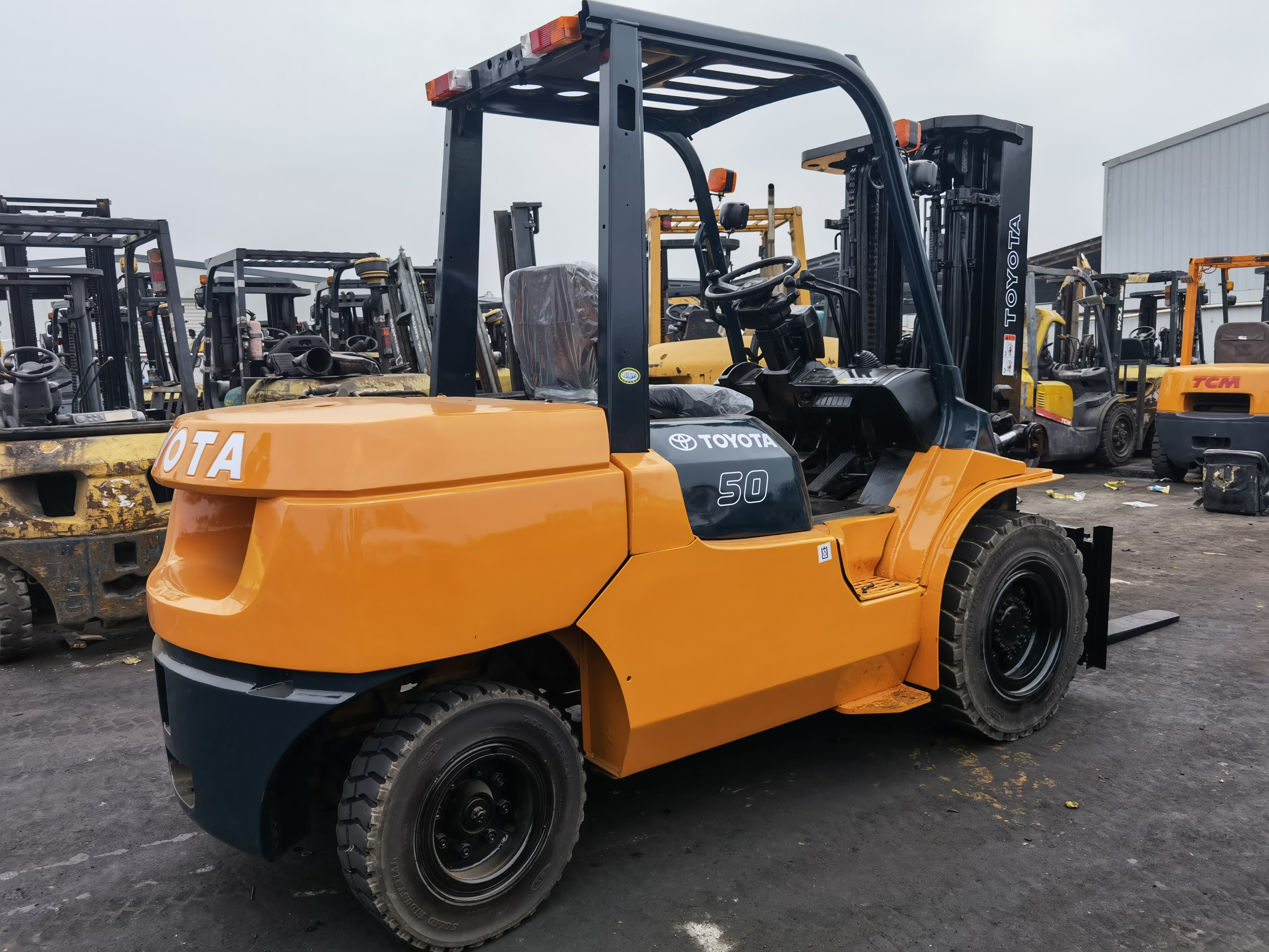 Good Lifting Machinery 5 ton forklift Used Toyota 5 ton FD50 7f50 8f30 3tons forklift 5tons Diesel Forklift For Sale