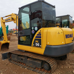 2022 Komatsu Pc56-7 Digger 5 Tonne Pre-Owned Komatsu Mini Excavator instock available in Shanghai factory