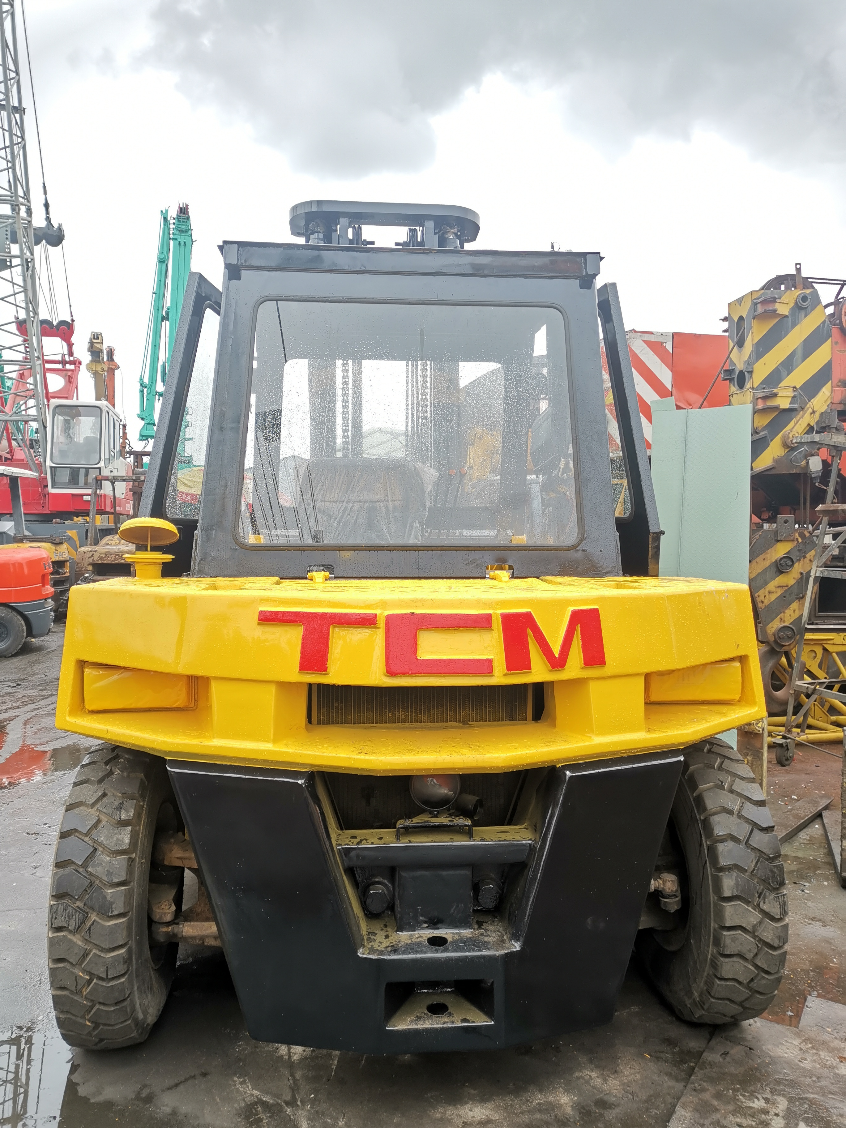 TCM Style LPG Gas Forklift Truck 6ton/1.8Ton/2.0Ton/2.5Ton/3.0Ton/3.5Ton/4.0Ton Gasoline/LPG Dual Fuel Forklift Used Core Engine