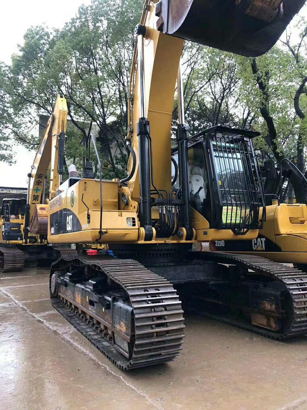 Used CAT 345D hydraulic crawler excavator used caterpillar cat 345 345bl 345dl 349 crawler excavator  low price for sale