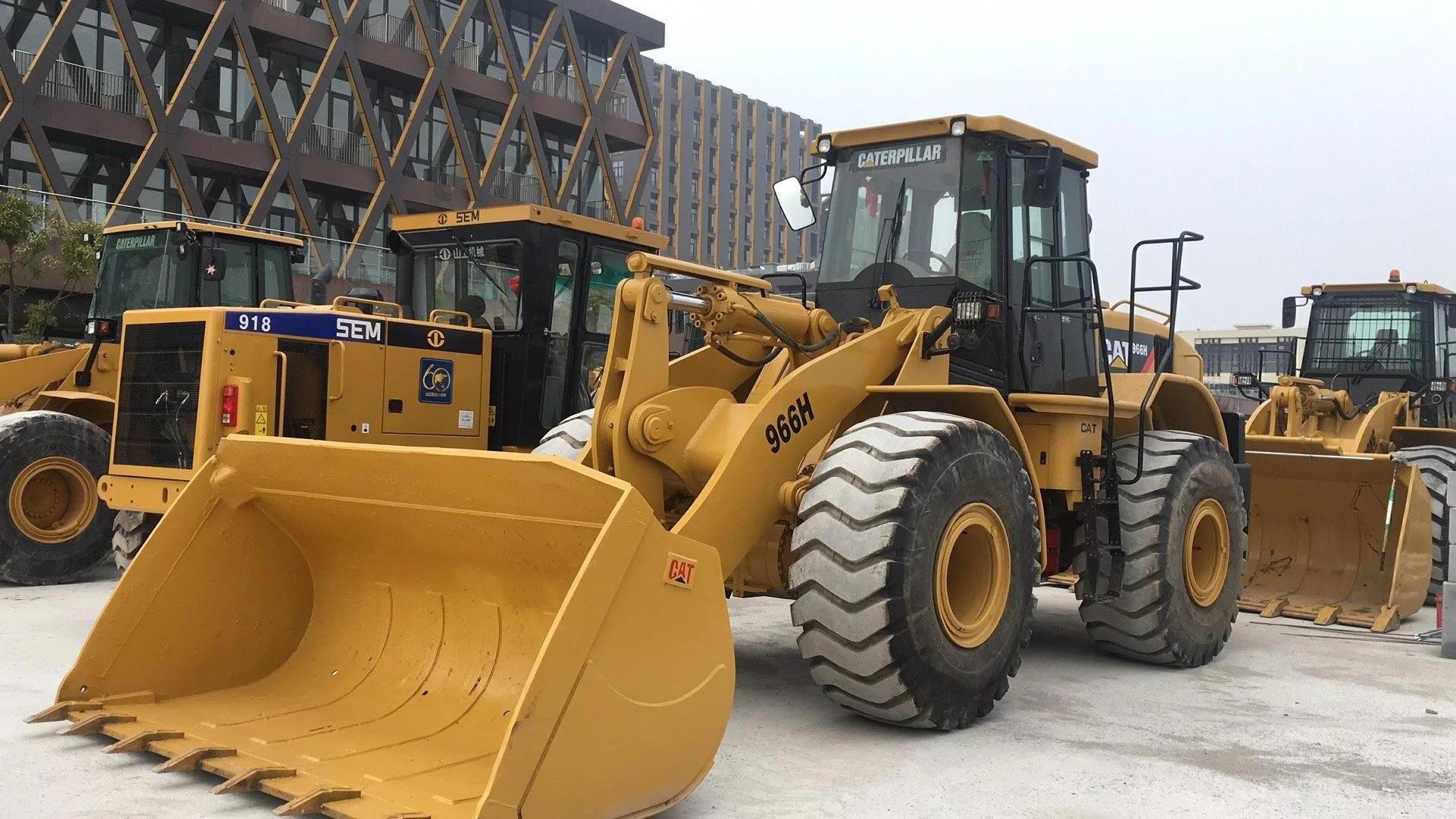 Used Good Condition CAT Wheel Loader 966H Used Wheel Loader China Provided Front Loader Used Engineering & Construction