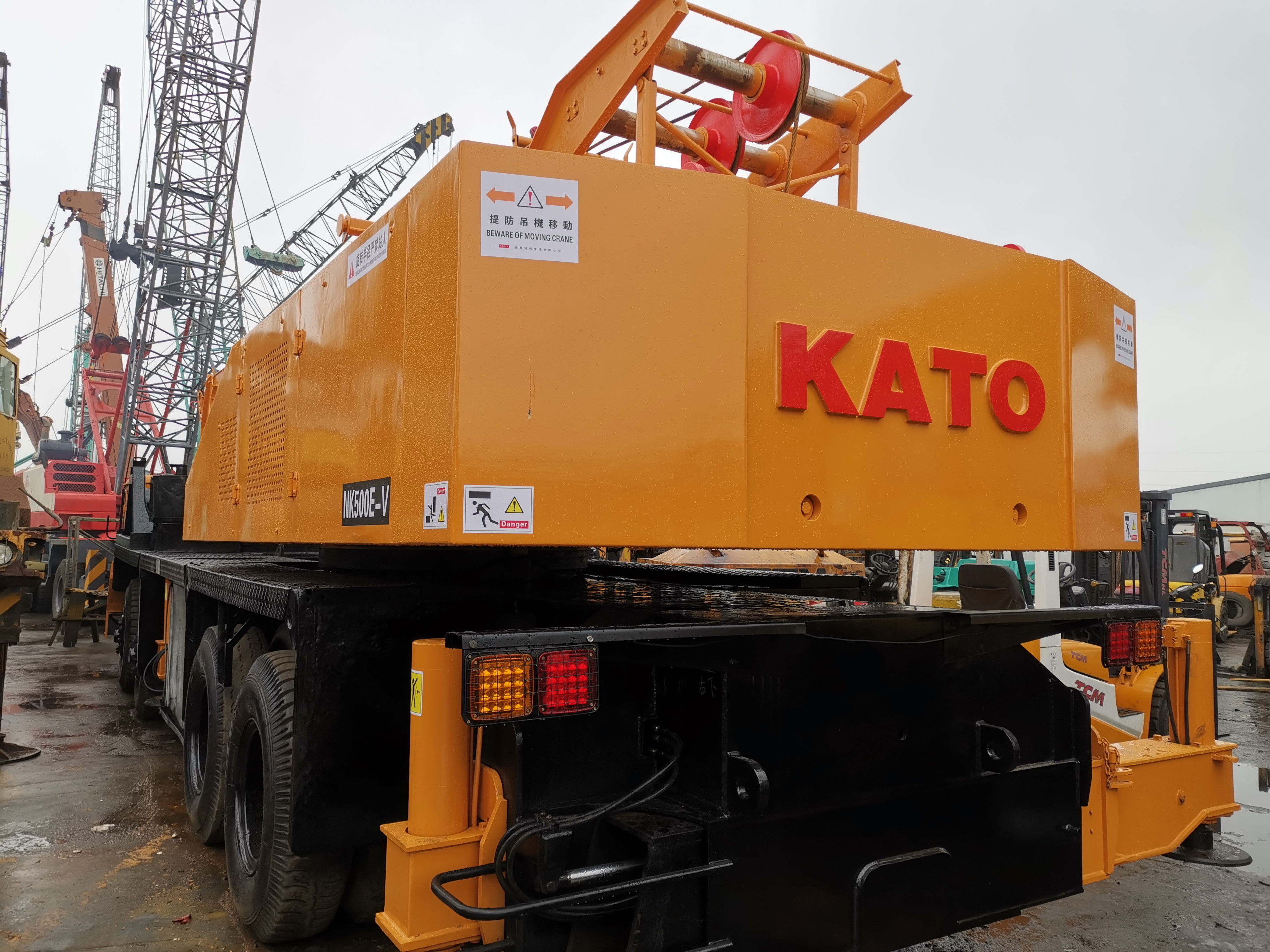 Used 50 tons original KATO NK500E-V NK500E5 NK500 NK500E KATO500 KATO used truck car crane for sale