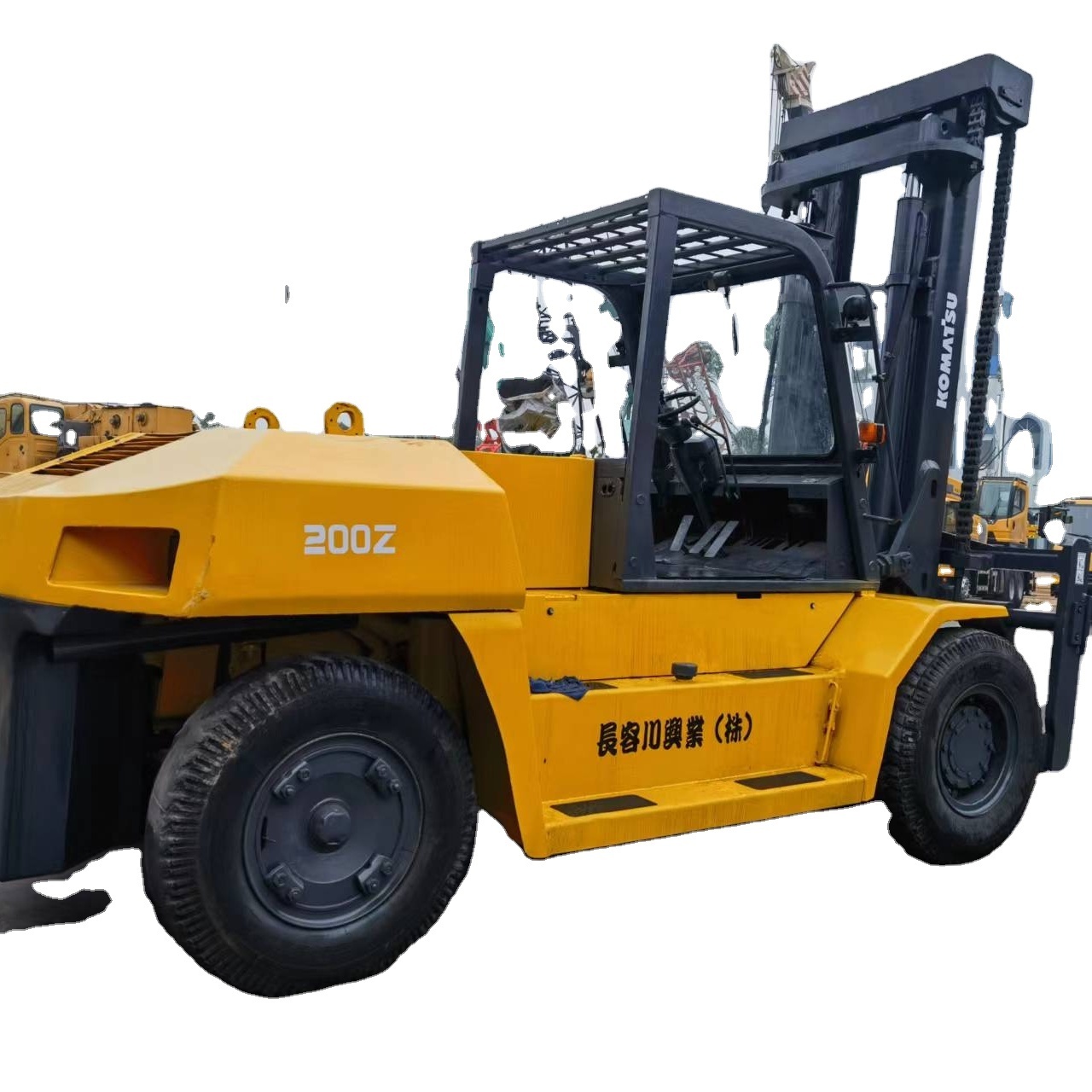 Komatsu 100% Japan Original FD200 20 Ton forklift Diesel Second Hand Forklift in good condition