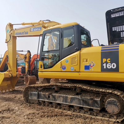 Used Excavators KOMATSU PC160/Second Hand KOMATSU PC160 excavators With good condition for Sale